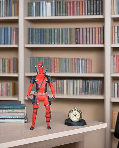 Image of Gifts- Deadpool Action Figure Toys for Study Table, Office Desk Decoration - Gift for Fans and Collectors| Deadpool,Size Approx 30 CM