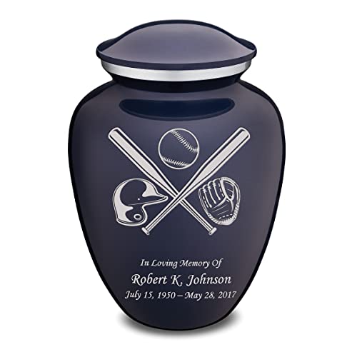 Geturns Personalizable Baseball Cremation Urn