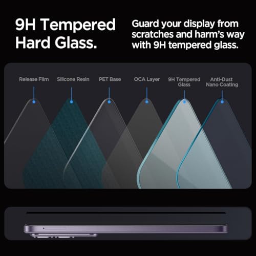 Image of Supershieldz NeoGuard HD+ Tempered Glass Screen Protector Guard for iQOO Z10x, Vivo Y31 Pro and Vivo T4X, 9H Hardness | Case-Friendly | Easy Installation Kit