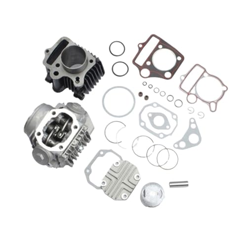 Kit culasse et piston moto 70cc JH70 améliorant la compression - 3