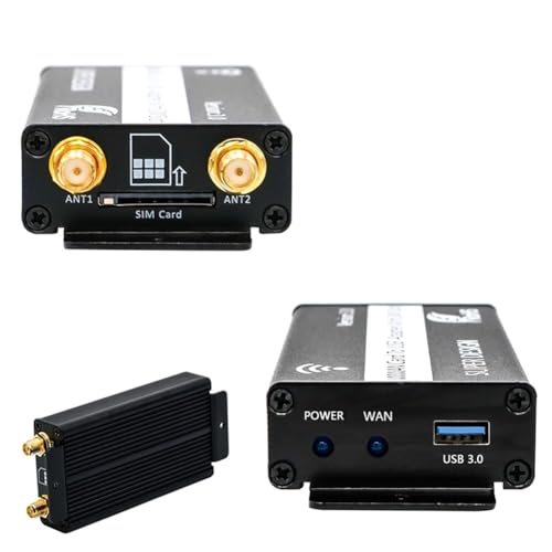 Adaptateur USB M.2 NGFF avec emplacement carte SIM pour module WWAN 4G LTE - 2