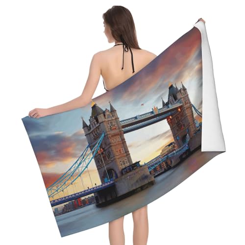 Serviette de bain microfibre pour douche drap de bain séchage rapide ultra absorbant - 2