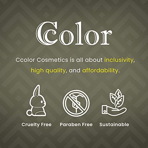 Ccolor Soft Natural 9 Color Eyeshadow Palette - Highly Pigmented - Compact Palette Matte/Shimmer Neutral Colors Smokey Eye - Makeup Palette #TOP6