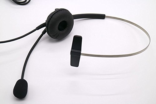 Over-The-Head Band 2.5Mm Headset For Panasonic Office Home Cordless Phone System #TOP1