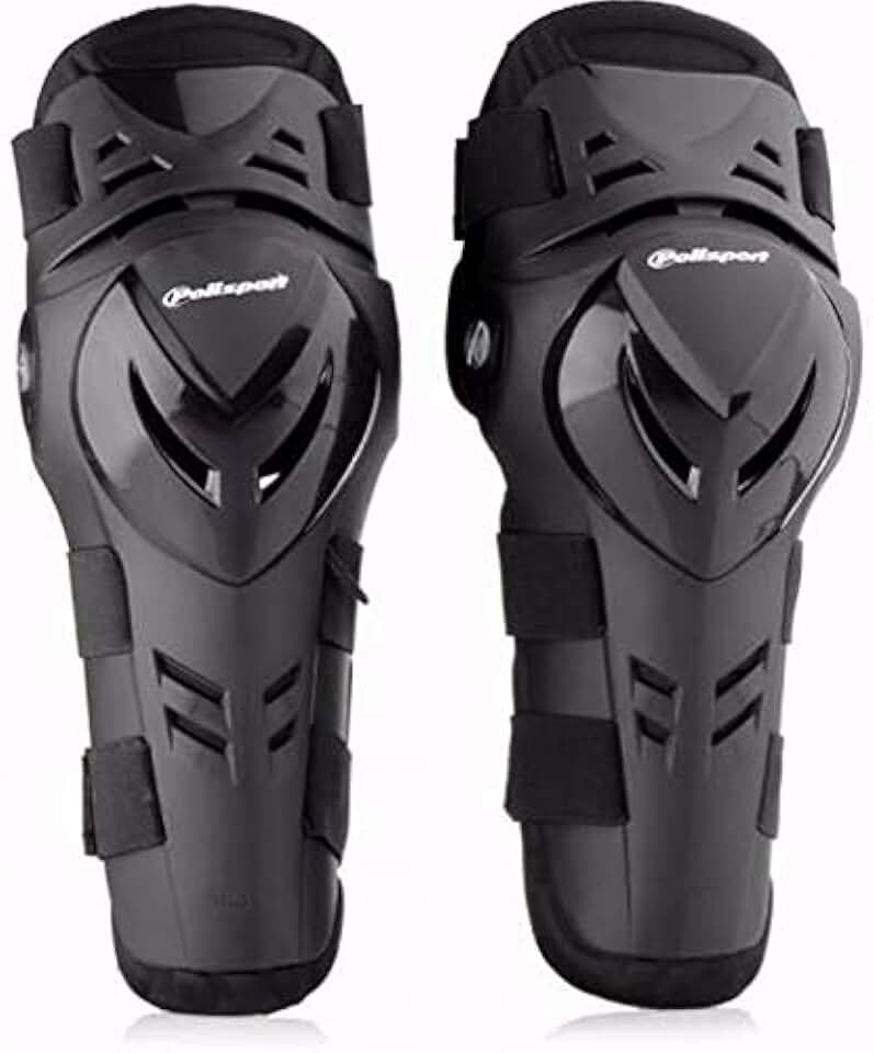 Joelheira Trilha Proteção Articulada Devil Polisport Preta