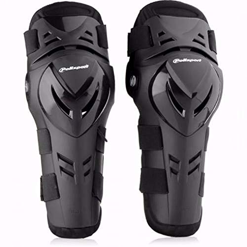 Joelheira Trilha Proteção Articulada Devil Polisport Preta