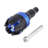 VGEBY Motorcycle Frame Slider Crash Pad Collision Falling Protectors Anti Crash Covers (Blue)