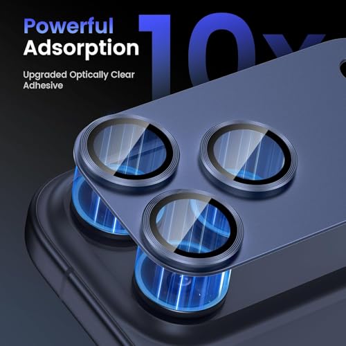 Image of Camera Lens Protector Tempered Glass for iPhone 17 Pro - Alloy Metal Cover with Tempered Glass - Scratch Resistant, Easy Installation