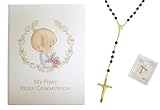Precious Moments Boy's First Holy Communion Gift Set - Rosary