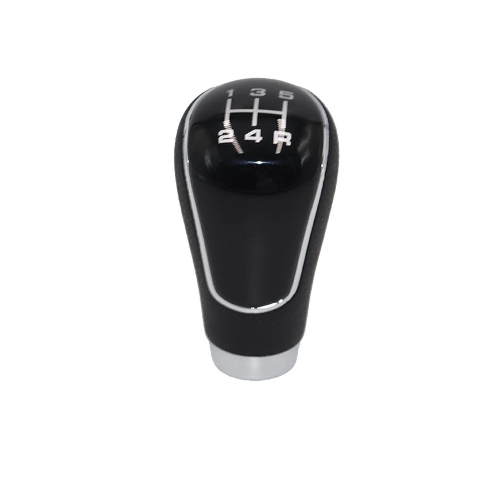 Wphlyz 5 Speed Black Head Change Lever Knob For Hyundai For Ix35 For Elantra For Tucson For Matrix Car Shift Gear Knob Lever Gaitor Boot Cover Manual Transmission(5 Speed Black)
