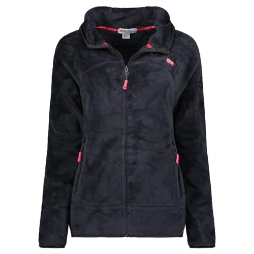 Veste polaire femme Geographical Norway Upalood noir XXL blouson chaud à capuche