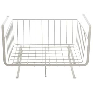 NESTINGHO キッチンキャビネット用吊り下げ収納バスケット 鉄製耐荷重設計 多目的キャビネットオーガナイザー パントリー 食器棚下ラック整