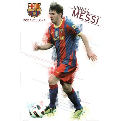 GB eye Barcelona Messi Poster