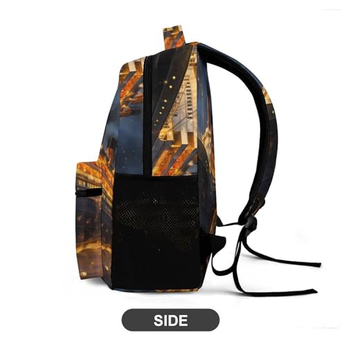 Titanic Cruise Ship Voyage Travel Laptop Backpack Durable Computer Bag Daypack for Men Women4