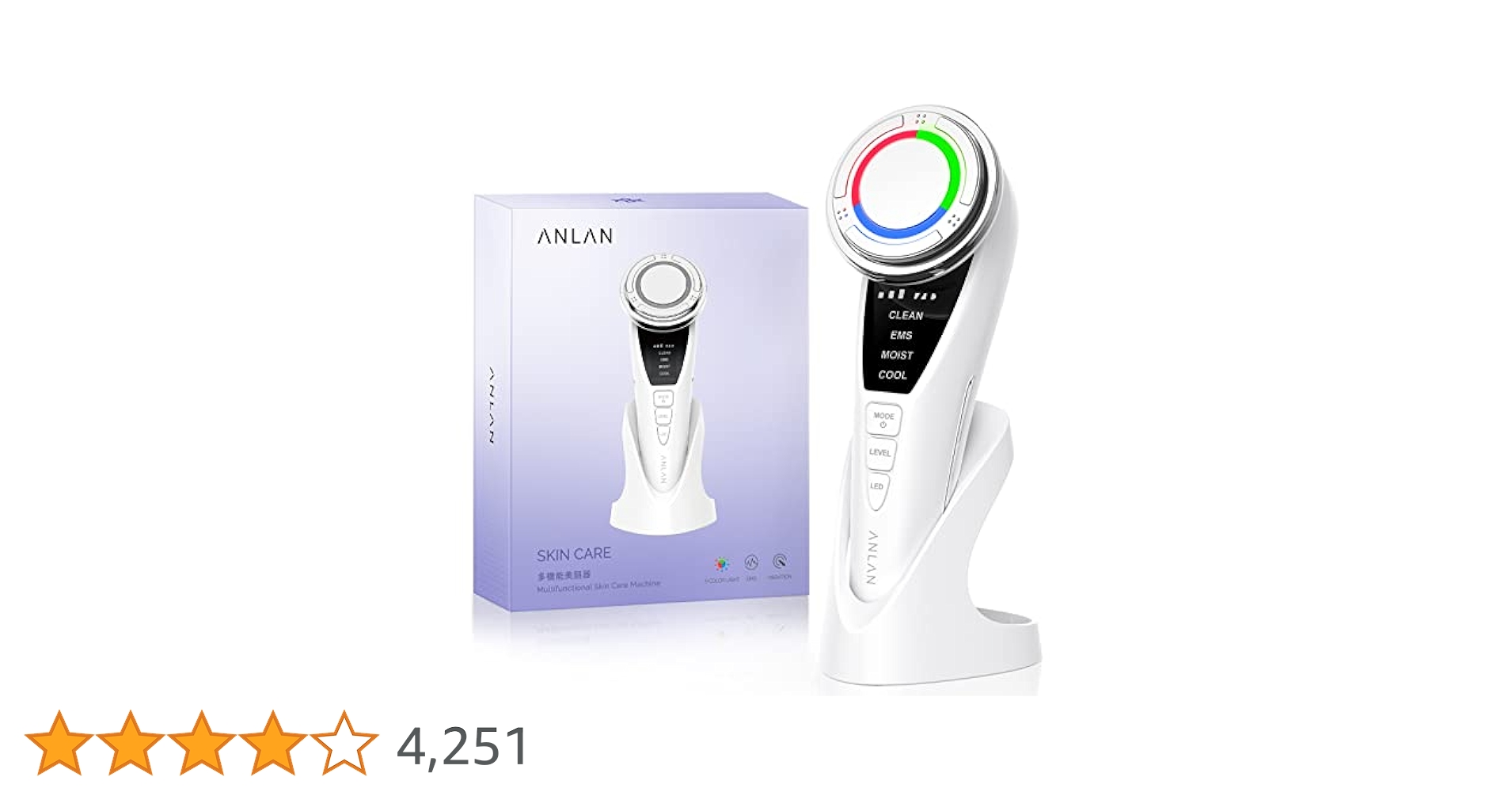 ボディ・フェイスケア ANLAN Multifunctional Skin Care Machine Anlan 6 Modes Multifunctional Facial Massager | MUST HAVE