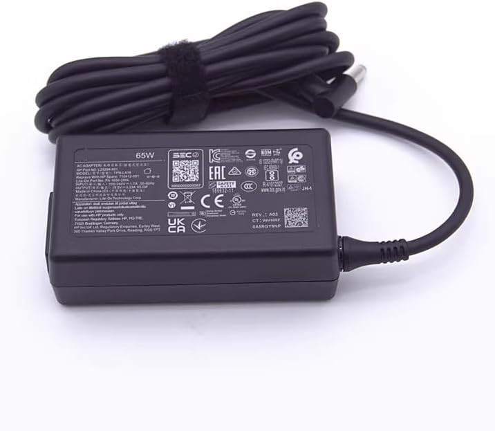 New 19.5V 3.33A 65W Laptop Adapter TPN-LA16 710412-001 L25298-001 Compatible for HP 14 G3 G4