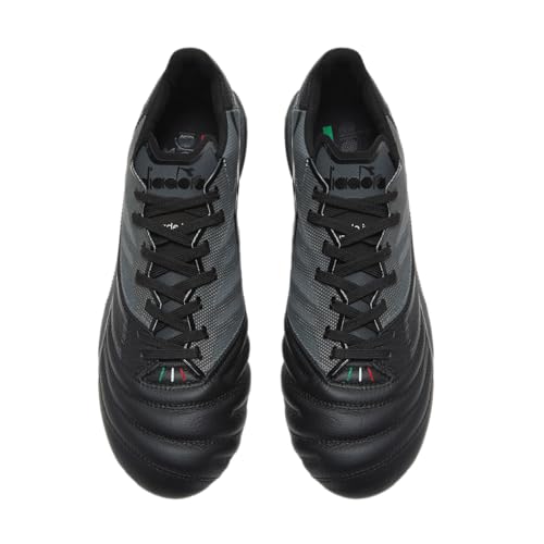 Diadora Brasil Elite Veloce GR ITA LPX Men's Firm Ground Soccer Shoes - Made in Italy, Super Lightweight, Premium Leather, Ideal for Firm Ground2