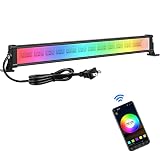 MEIKEE Wash Light DJ Light Bar, 42W RGBCW Smart APP Waterproof LED Stage Lights Bar, Dimmable Wall W