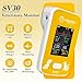 SINOHERO Veterinary Monitor for Dog with Bluetooth,Pulse Oximeter for Pet,6 Parameters Blood Pressure Rechargeable Animal(Include Dogs and Cats) for Family Clinic