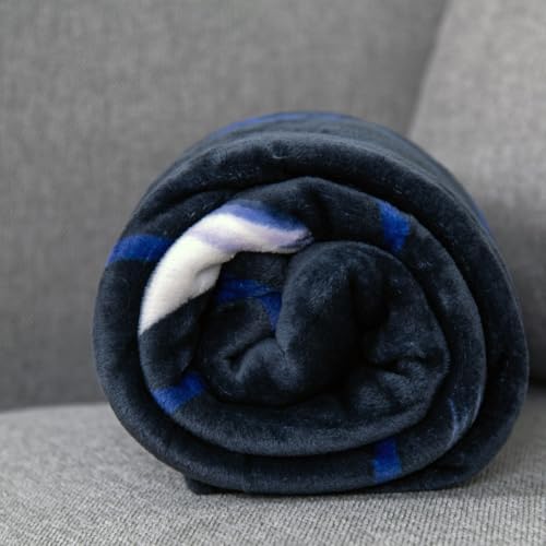 Couverture Wednesday Wellsoft Herding noire en polyester 150x200 cm - 7