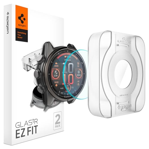Image of Spigen GlasTR EZ FIT Screen Protector for Garmin fēnix8 (43mm)
