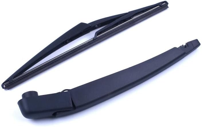 Car Rear Windshield Wiper Arm for Renault MK2, Back Wiper Arm Blade Set Rubber Cleaning Window Replacements Parts