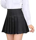 faldas para uniforme escolar Falda sexy de línea A con pantalones cortos de estilo europeo y Estados Unidos