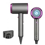 Secador de Pelo Profesional Iónico, Secado Rápido, 3 Niveles de Temperatura,...