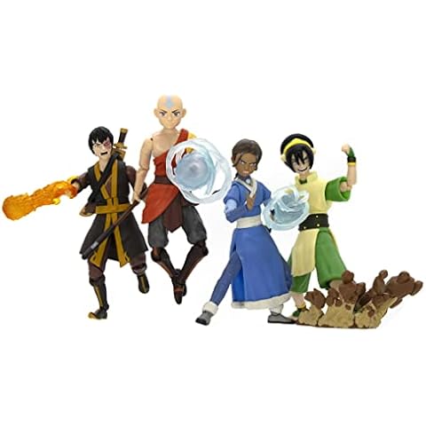 The Loyal Subjects Avatar: The Last Airbender Elements BST AXN 4-Pack Cover