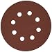Bosch SR5R325 50-Piece 320 Grit 5 In. 8 Hole Hook-And-Loop Sanding Discs