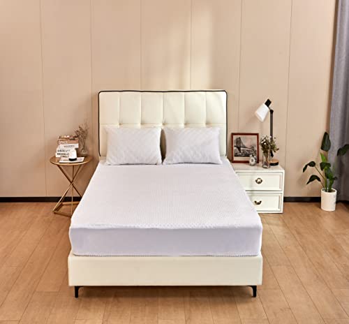 White King Size Coral Velvet Fabric Bed Hat, 198X203, 78'X80', Bed Hat, Bedspread, Fitted Sheet ，Bedding Se #TOP3