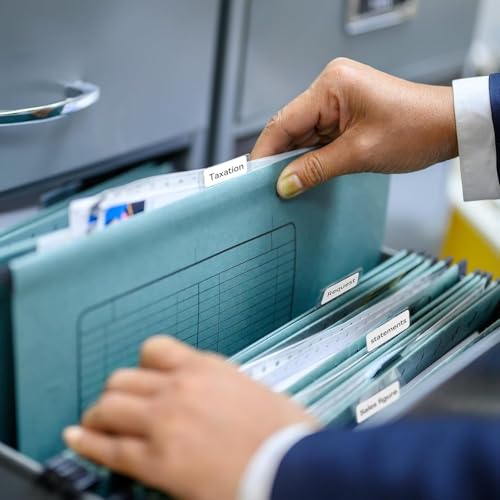 NIIMBOT Etiketten für B1 B21 B3S Etikettendrucker, 50 * 15mm/2R 460 Etiketten pro Rolle, 2 Rolle Selbstklebender Etikettenband für Supermärkte, Einzelhandel, Büro, Weiß