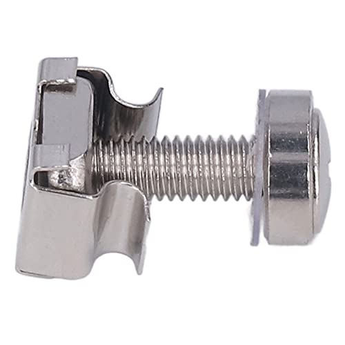 Kit de porca gaiola M5 níquel M5x20 parafuso gaiola furo quadrado universal 50 kit de montagem em ra