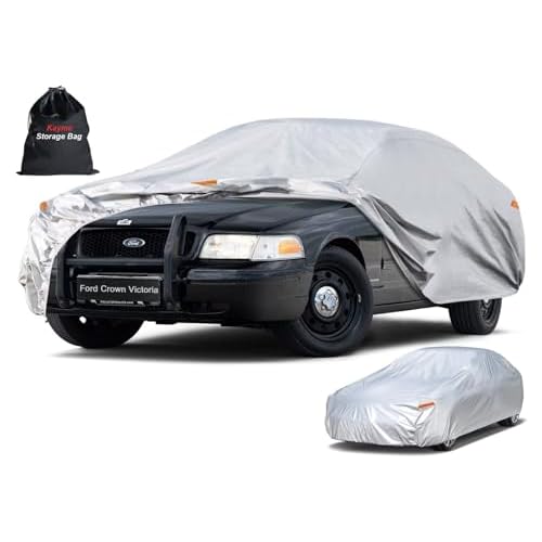 Kayme 6 Layers Waterproof SUV Car Cover for Acura MDX 2001-2026 | Thick composite build, 100% waterproof PE‑PEVA, reflective aluminum UV shield, inner cotton lining prevents paint scratches