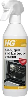 HG Grill, Barbecue & Oven Cleaner Spray by HG Cleaning Products, Heavy Duty Degreaser Spray & Stainless Steel Cleaner, BBQ & Kitchen Cleaner, Hob Cleaner Removes Baked-On Food - 500 ml (138050106)