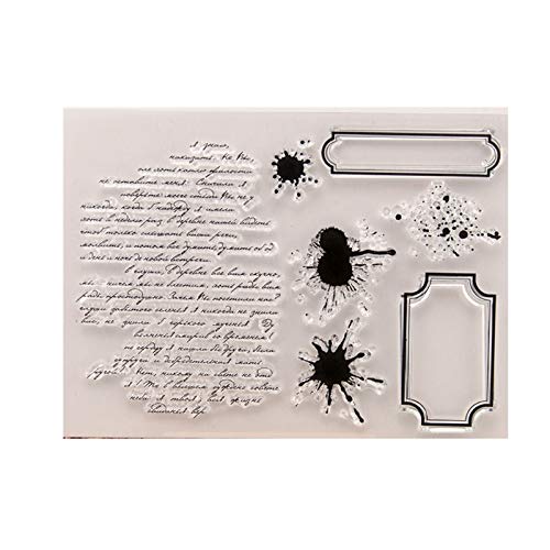 Suechi Greetings DIY Silicone Clear Stamp Cling Seal Scrapbook ...