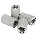 El eje del rodamiento está especialmente diseñado y es adecuado para impresoras 3D, hecho de material ABS de alta calidad, que es duradero.