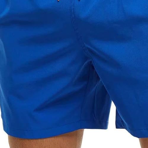 Shorts cortos deportivos para hombre con bolsillos con cierre miniatura 5