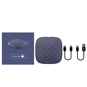 DRIVIM/CarPlay AI BOX/CPC200-TBOX/TPRB092114081/Bランク/75【中古】 最新モデル CarPlay AI Box Android 13.0 アダプター 画面2分割