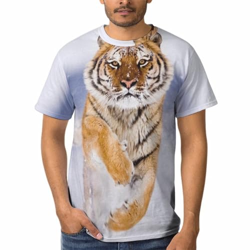 T-shirt homme col rond anti-déformation et manches courtes douces