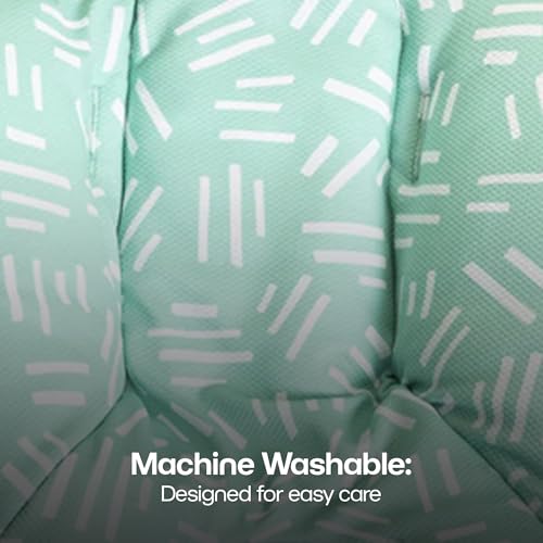 Image of 4moms RockaRoo and MamaRoo Infant Insert, Machine Washable, Cool Mesh Fabric, Reversible Design, Mint