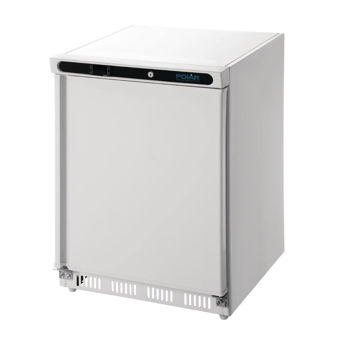 Polar debajo del congelador comercial blanco 140L LED Display Catering