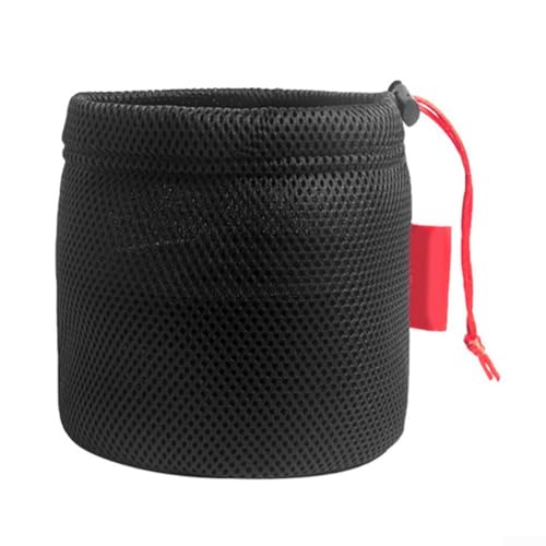 Homeponnew Solución de almacenamiento eficiente al aire libre, bolsa de malla transpirable para ollas y vajilla durante el viaje, como lo muestra la imagen, 14*16cm