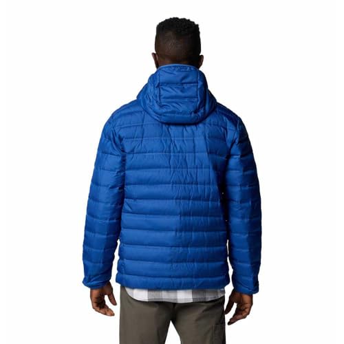 Columbia Chaqueta de Pluma con Capucha para Hombre, Lake 22 II