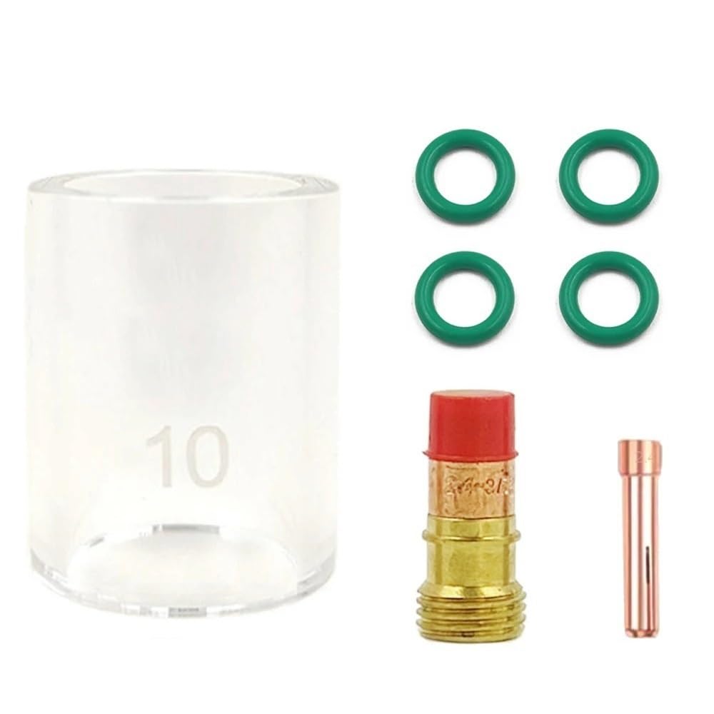 Consommables de soudage TIG WP18 lentilles à gaz buses verre et pinces