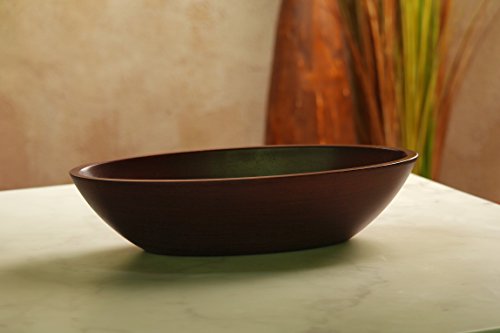 Hosley Dark Brown Wood Oval Bowl 14 And A Half Inches Long Ideal Gift For Weddings Spa Reiki Decor Home Office Settings For Use With Dry Potpourri Or Decorative Orbs O4 #TOP5