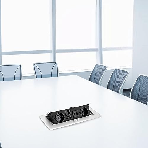 Presa da tavolo retrattile, presa da incasso per