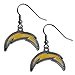 NFL San Diego Chargers Dangle Earrings