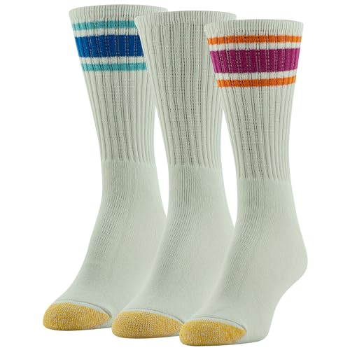 GOLDTOE Women's Ultra Tec Crew Socks 3 Pack