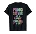 PROUD SISTER OF A FLIPPIN' AWESOME GYMNAST Sis Gymnastics T-Shirt